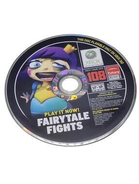 XBox 360 Magazine Demo Disc Fairytale Fights Disc # 108